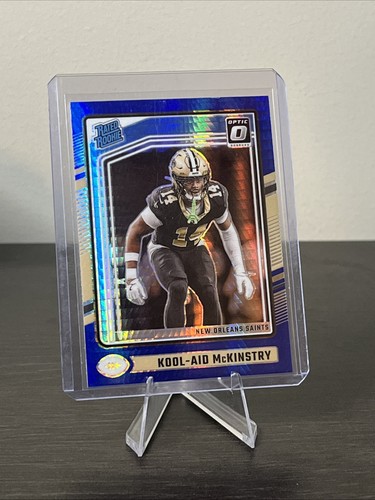 2024 Panini Optic Rated Rookie Kool-Aid McKinstry #264 Blue Hyper Prizm (RC)