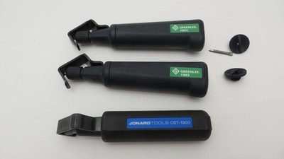 (Lot of3) Greenlee 1903 Rotary Wire Cable Stripper 4.5-25mm  Jonard CST-1900
