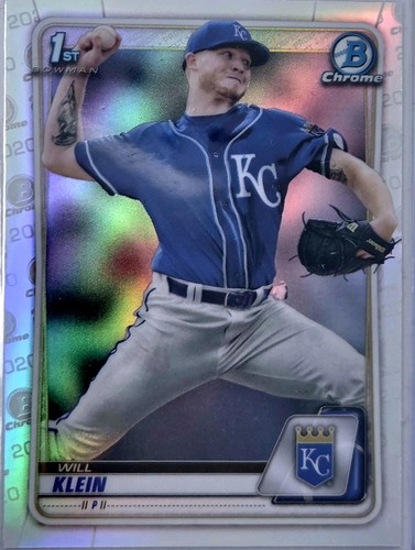 2020 Bowman Draft - Chrome Will Klein #BD-157 Refractor (RC)