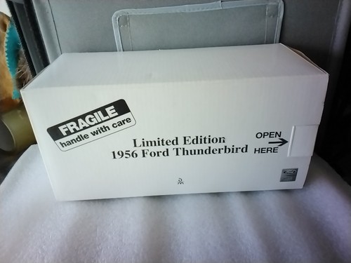 The Danbury Mint 1956 Ford Thunderbird Box ONLY