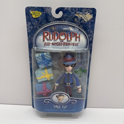Rudolph the Red-Nosed Reindeer Tall Elf Figure Memory Lane Factory Sealed 2003!