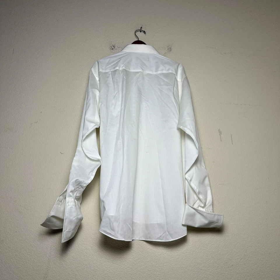 Новый с Ярлыками Donald J Trump подпись коллекции мужчин XL платье рубашка белый Prep США - Изображение 2 из 4