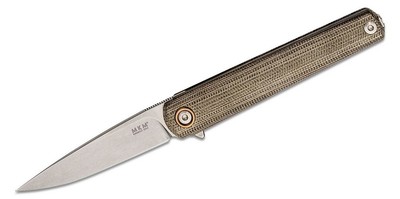 MKM-Maniago Knife Makers Folding M390 Steel Blade Micarta Handle - MK FL01L-GC