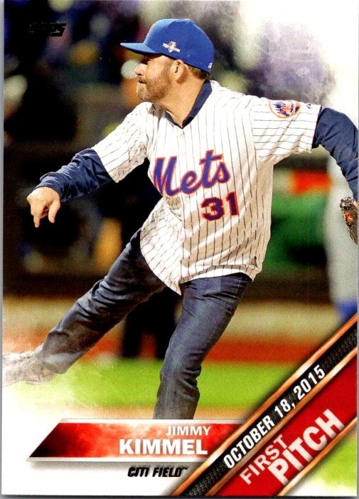 2016 Topps Baseball Series Two - U Pick - First Pitch Insert