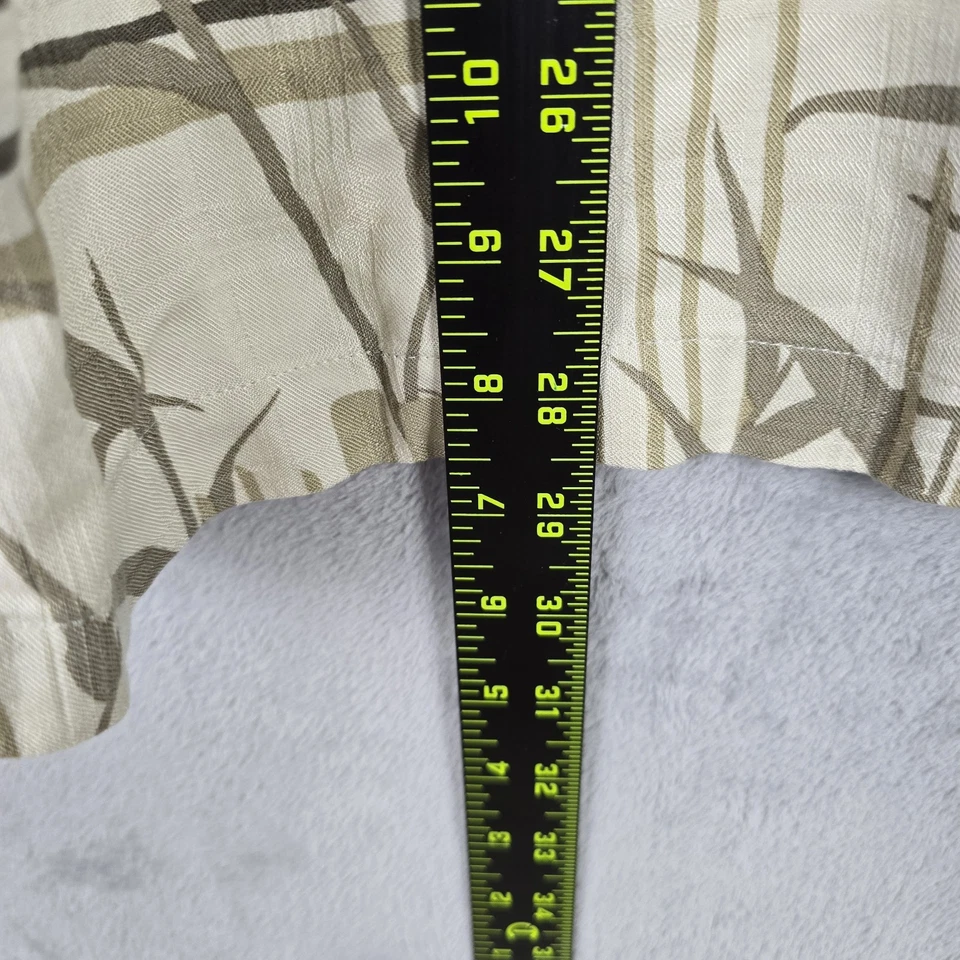 Camisa Hawaiana Cubavera 100% Rayón Diseños Florales Talla XL Foto 4 de 4