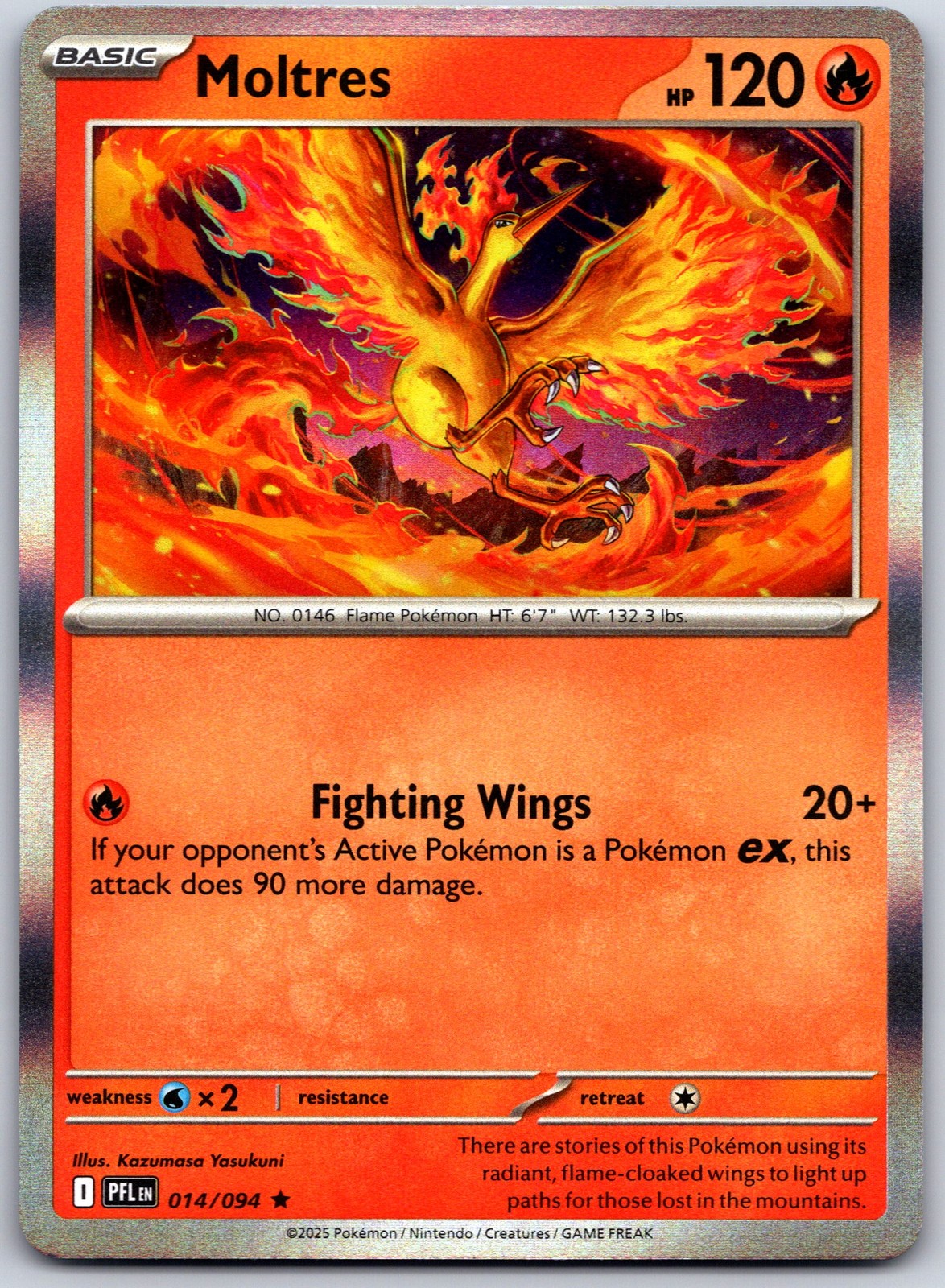 Moltres 014/094 PFL Holo NM