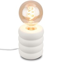 Tischlampe Keramik Nachttischlampe Kabelschalter Tischleuchte Deko