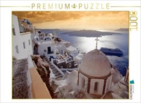Calvendo Puzzle Santorini | 1000 Pieces, Finished Size 25.2 × 18.9 In (64 × 48 C