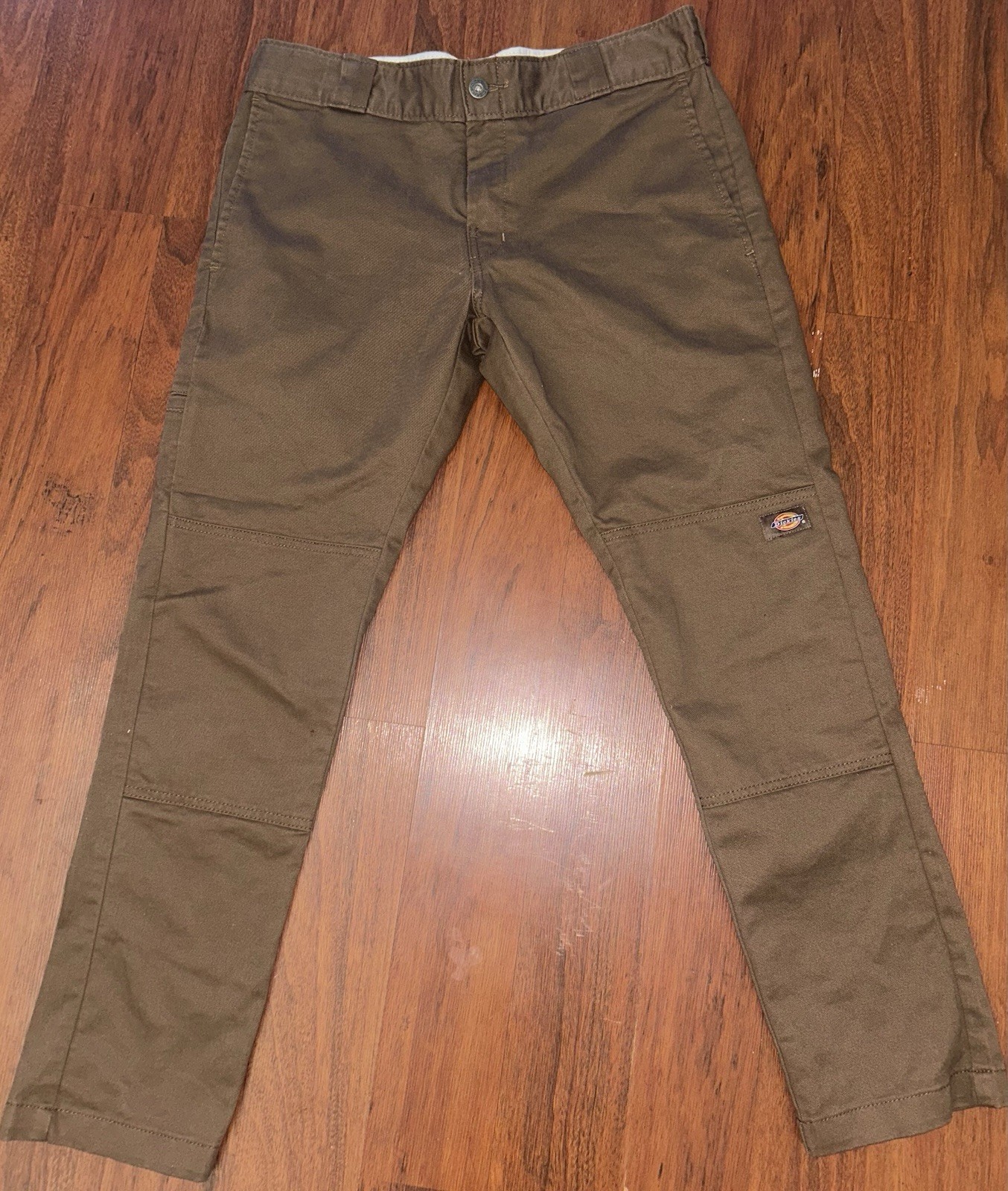 Dickies Men's Slim Straight Fit Work Pants Durable & Comfortable