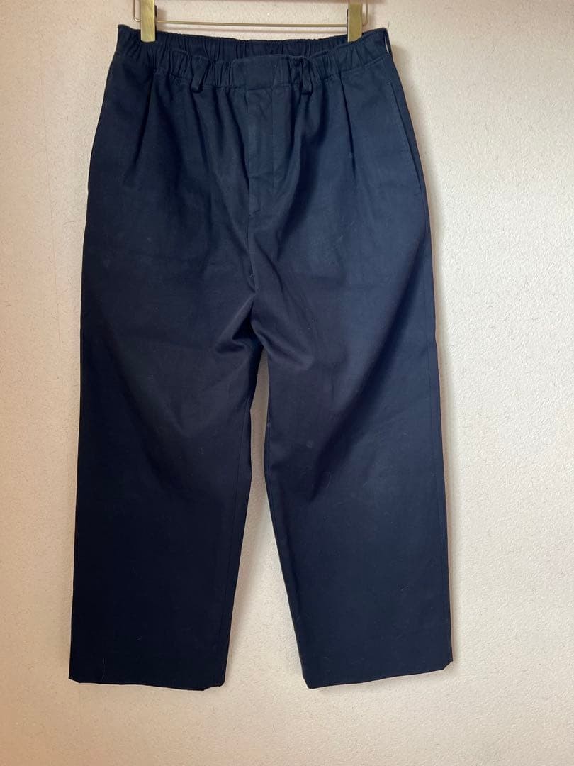 USED HERMES EASY PANTS BLACK EXCELLENT