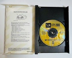 SimCity 2000 The Ultimate City Simulator (Sega Saturn, 1995) CIB Tested CIB