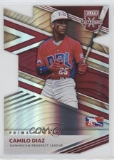 2020 Panini Elite Extra Edition Prime Numbers A Die-Cut 12/55 Camilo Diaz 1l2