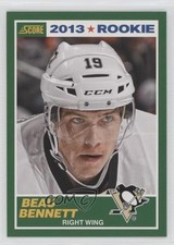2013-14 Score Retail Rising Stars Rookies Beau Bennett #10 1v9