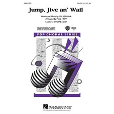Jump, Jive an' Wail SATB by The Brian Setzer Orchestra arranged by Mac Huff