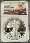 2021-W American Proof Silver Heraldic Eagle T-1 Early Releases $1 NGC PF 70 UCAM