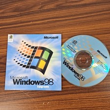 VINTAGE Microsoft Windows 98 Upgrade CD with Product Key