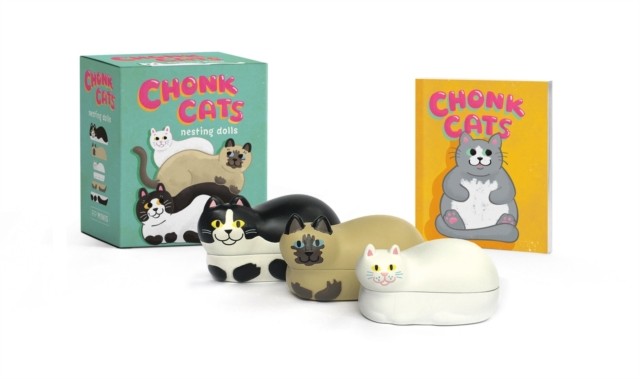 Chonk Cats Nesting Dolls by Jessie O Moore (Multiple-component retail product)