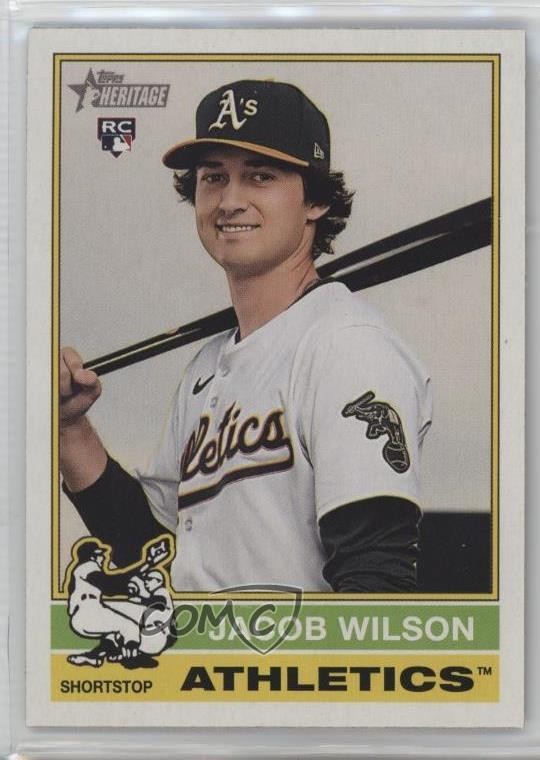 2025 Topps Heritage Jacob Wilson #15 1d0j