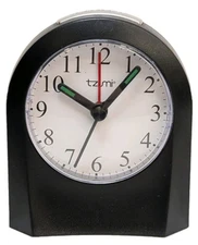 Tzumi Analog Alarm Clock (Compact for Travel) New In Box Battery Operation 1x AA