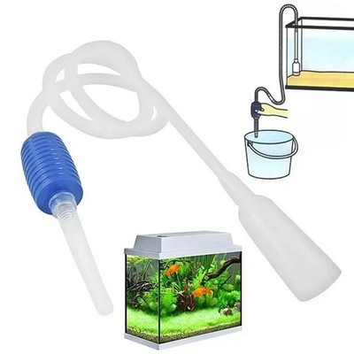 Aquarium Reiniger Kit Vakuumpumpe Kies Wasser Reinigung Aquarium Siphon UK