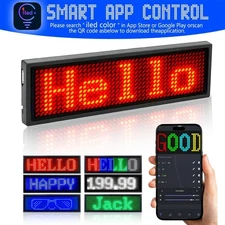 Reliable USB Charging LED Badge Long-Lasting Battery For Daily Work &Exhibitions