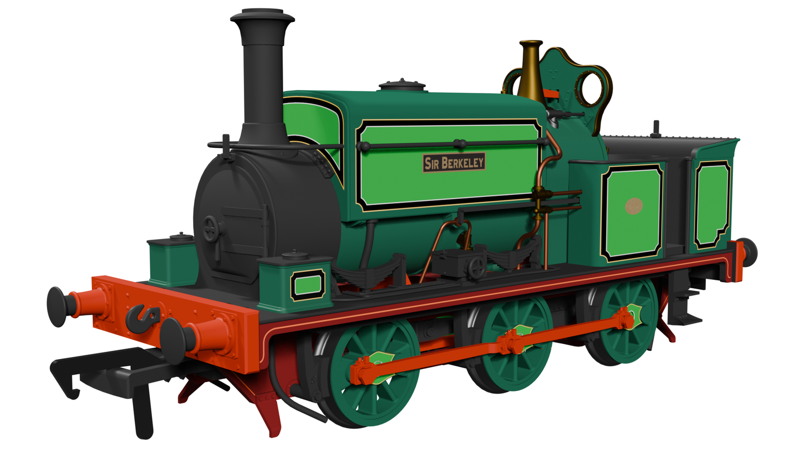 Rapido Trains 960503 OO Gauge Manning Wardle L Class - ‘Sir Berkeley' (PRES) DCC