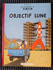 Tintin - Objectif Lune - B8 - Magnifique EO de 1953 - TTBE