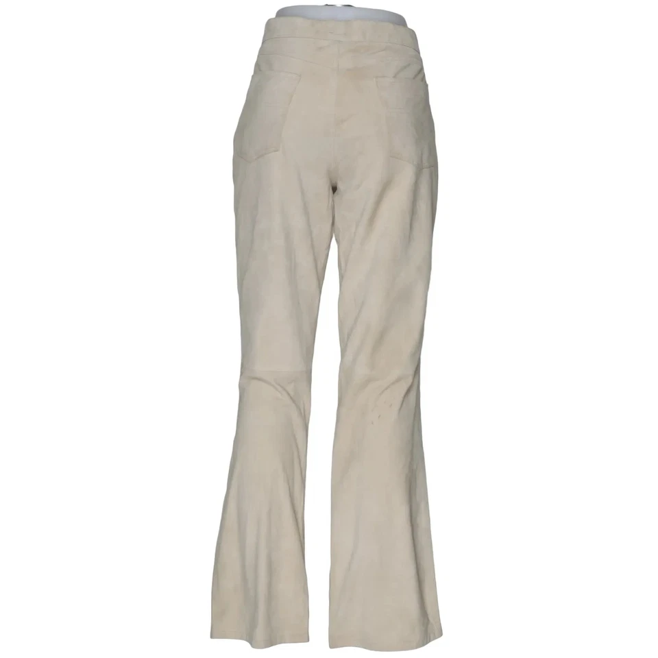 Ralph Lauren, Lederhose, Größe: 42, Beige, Leder, Einfarbig, Damen #t03 - Bild 2 von 4