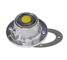 Trailer Hub Cap w/ Gasket & Rubber Plug, Replaces for Stemco 343-5111, 3435111