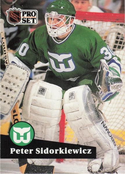 1991-92 Pro Set #90 Peter Sidorkiewicz