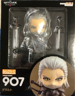 Nendoroid The Witcher 3 Geralt Figur PVC Sammlerstück ungeöffnet