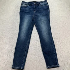 Judy Blue Jeans Womens 11/30 (FITS 32x29) Denim Skinny Fit JB82639DK