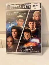 Star Trek I: The Motion Picture/The Wrath of Khan Double Feature Factory Sealed