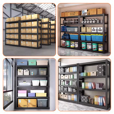 Giants 1.98M Warehouse Shelving Rack Racking Garage Steel Metal Storage Shelves — image 8
