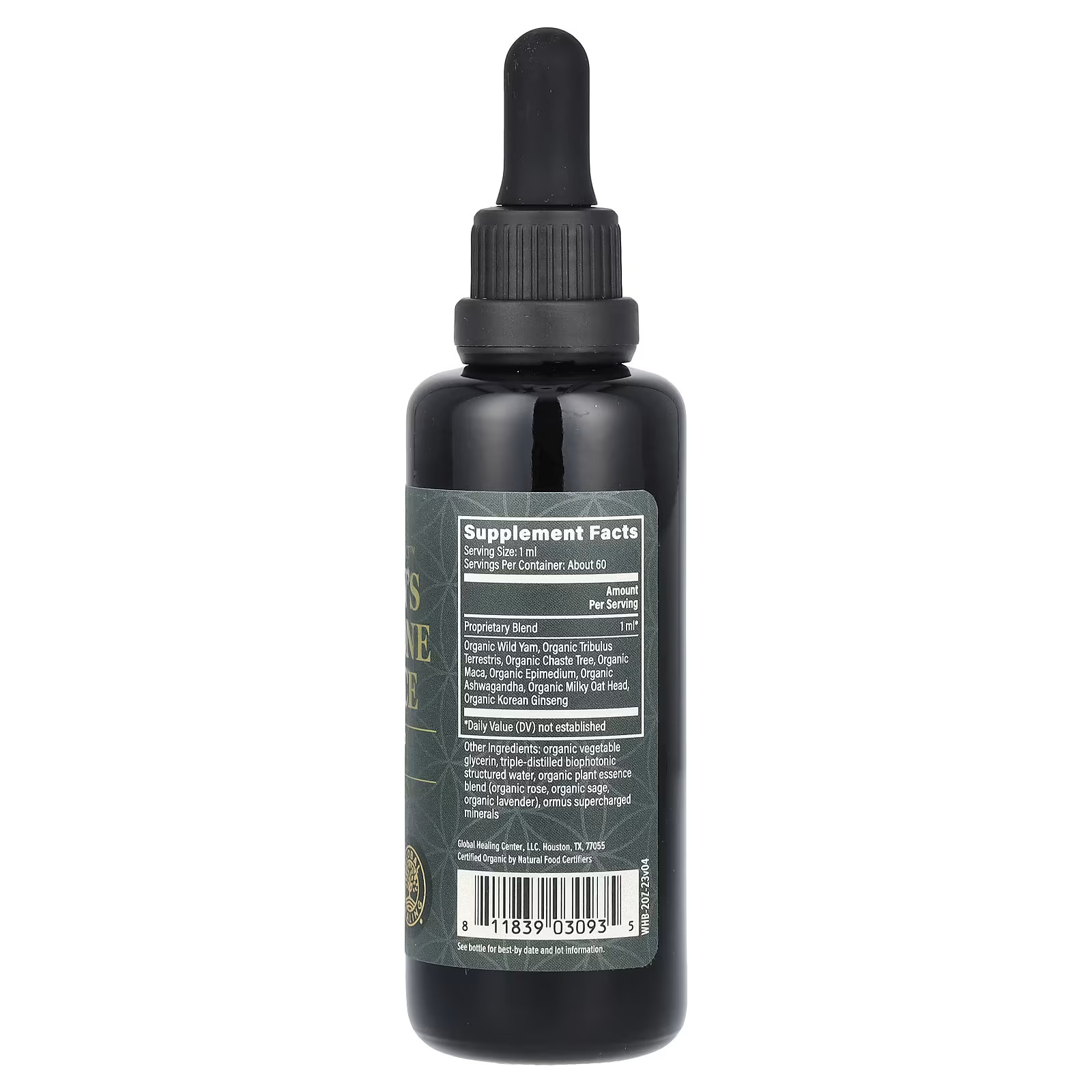 2 X Global Healing, Raw Herbal Extract, Women's Hormone Balance, 2 fl oz (59.2 m