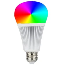 LGIDTECH FUT012 Miboxer 9W RGBWW Smart 2.4GHz RF LED Light Bulb E26,RGB+CCT C...