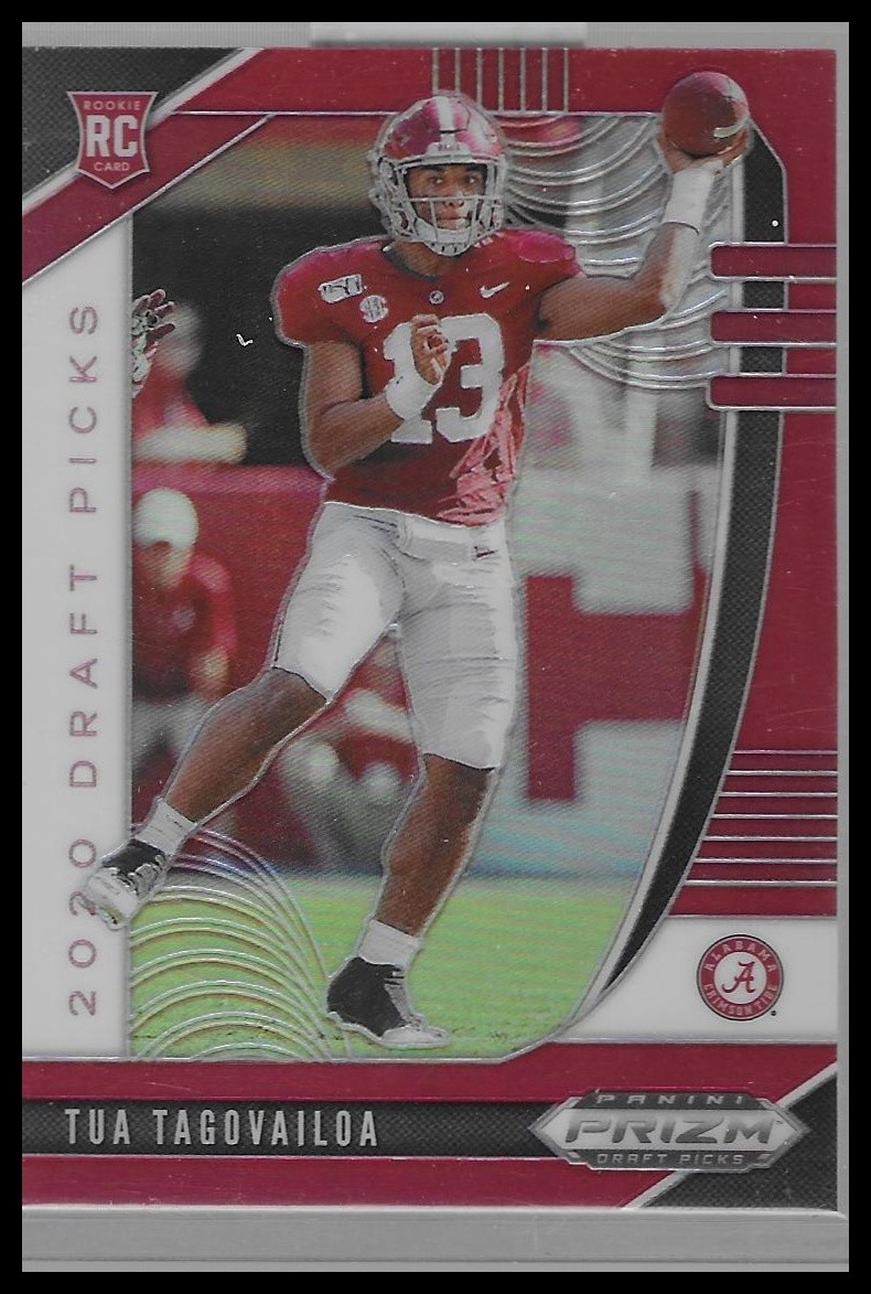 2020 Panini Prizm Draft Picks #101 Tua Tagovailoa Prizms Red