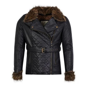 Spada Lancer Ladies Leather Jacket - Black