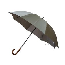 Komiya Shoten Long Umbrella Two-Ply Koshu Weave Grey-green Made in Japan