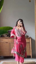 Salwar Kameez Pakistani Indian Wedding Party Wear Dress Bollywood Palazzo Suit