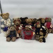 Boyd s Bears Lot Of 15 Total With Longaberger Tote- Most With Original Tags