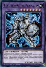 Edelstein-Ritter Prismaura BLMM-DE140 Ultra Rare Yugioh Karte Deutsch