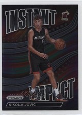 2022-23 Panini Prizm Instant Impact Nikola Jovic #7 07rd
