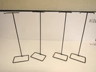 Vintage Barbie or Ken Lot of 4 Black Wire Doll Stands