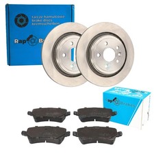 RAP BRAKES BREMSENSET HINTEN passend für VOLVO V70 V60 XC70 S60 S80