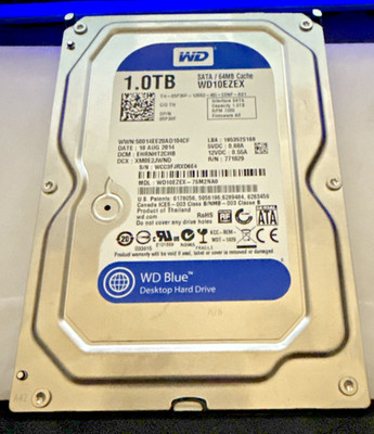 HDD 3,5'' WESTERN DIGITAL CAVIAR BLUE 1TB WD10EZEX 64MB 7200 RPM SATA 6 Gb/s