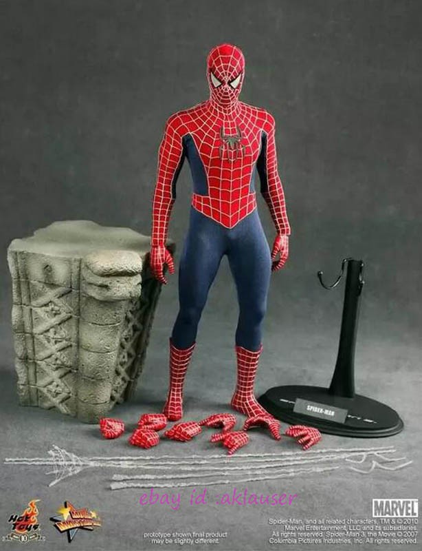 SPIDER-MAN 3 フィギュア Hot Toys Spider-Man 3: Spider-Man 1/6th Limited Edition for sale