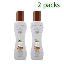 Biosilk Silk Therapy Coconut Leave-In Treatment 2.26oz - 2 PACK - FREE SHIPPING