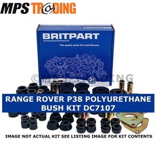 Range Rover P38 Set boccole sospensione poliuretano nero DC7107