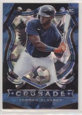 2020 Panini Chronicles Crusade Blue Ice Prizm 52/99 Yordan Alvarez #2 0m4q